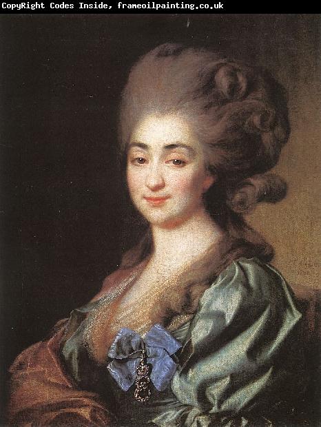Levitsky, Dmitry Portrait of Princess Praskovia Repnina